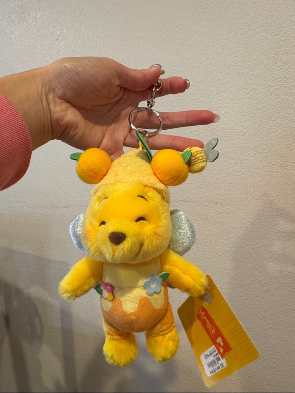 Winnie The Pooh Hong Kong Disneyland Exclusive Keychain